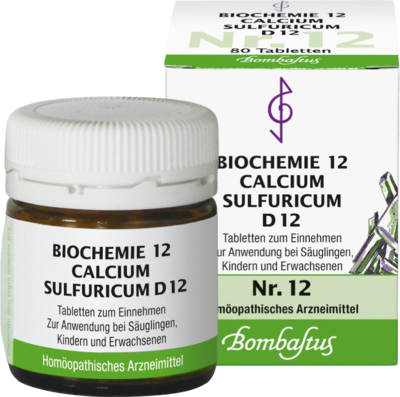 BIOCHEMIE 12 Calcium sulfuricum D 12 Tabletten