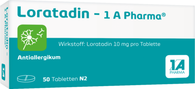 LORATADIN-1A Pharma Tabletten