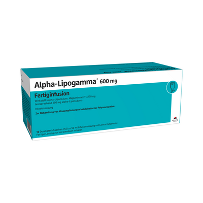 ALPHA-LIPOGAMMA 600 mg Fertiginfusion Dsfl.