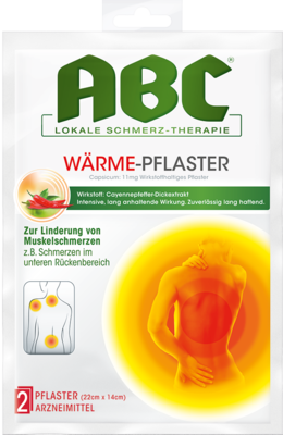 ABC Wärme-Pflaster Capsicum Hansaplast med 14x22