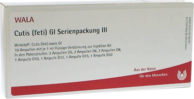 CUTIS feti GL Serienpackung 3 Ampullen