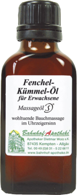 FENCHEL KÜMMEL Öl f.Erwachsene Massageöl