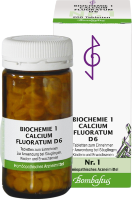 BIOCHEMIE 1 Calcium fluoratum D 6 Tabletten