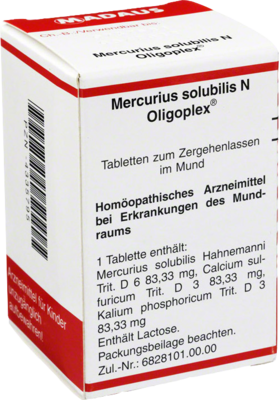 MERCURIUS SOLUBILIS N Oligoplex Tabletten