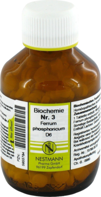 BIOCHEMIE 3 Ferrum phosphoricum D 6 Tabletten