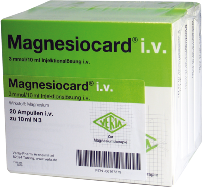 MAGNESIOCARD i.v. Injektionslösung