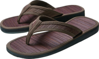 ZIMT FLIPFLOP Gr.39/40 uni braun