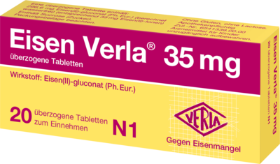 EISEN VERLA 35 mg überzogene Tabletten