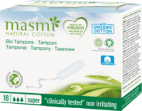 BIO TAMPONS Super 100% Bio-Baumwolle MASMI