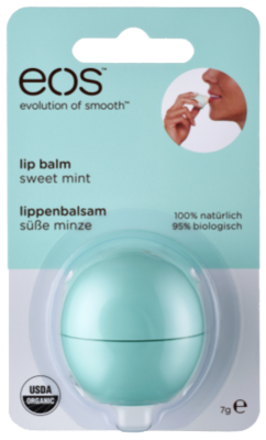 EOS Organic Lip Balm sweet mint Blister