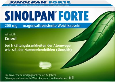 SINOLPAN forte 200 mg magensaftres.Weichkapseln