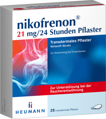 NIKOFRENON 21 mg/24 Stunden Pflaster transdermal