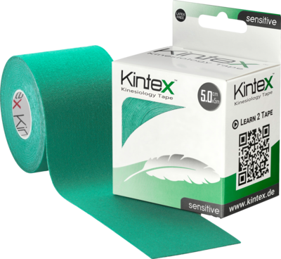 KINTEX Kinesiologie Tape sensitive 5 cmx5 m grün